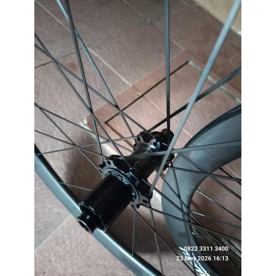 TERBARU Rujixu Racing Pro Carbon Disc SL Wheelset Disc Brake 700c