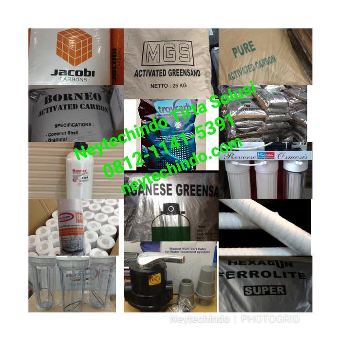 Paket tabung filter 1054 dan media filter