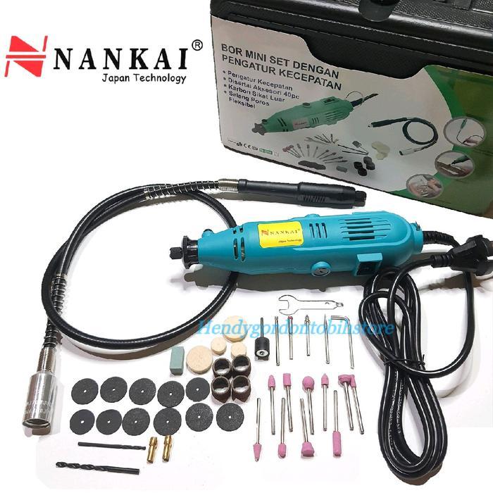 Mini die grinder NANKAI / mini drill 3.2 / mini grinder / mesin bor mini / bor tuner / Mesin porting