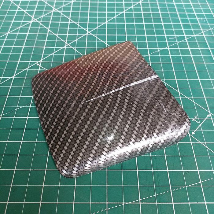 Pet Topi Lampu Belakang Vespa Super Sprint Bajaj Warna Carbon