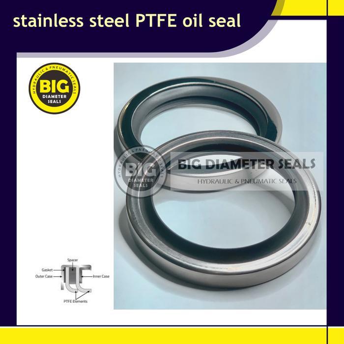 Oil Seal Ptfe Id:45 Mm Double Lips (Ta) Oil Seal Compressor