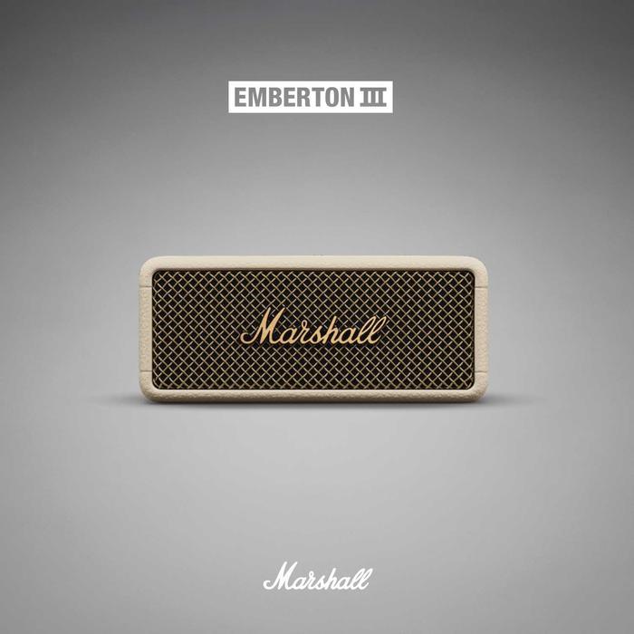 Marshall Emberton III Portable Speaker - Cream