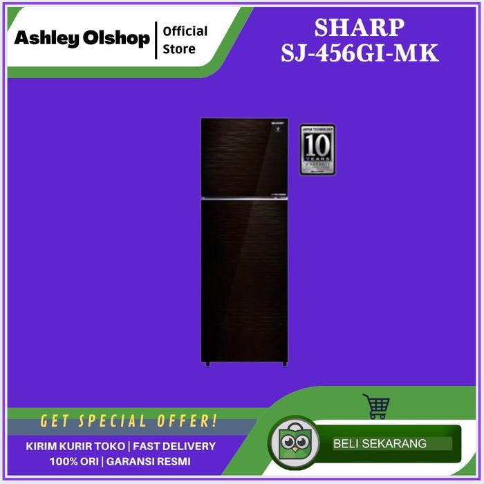 kULKAS SHARP INVERTER SJ-456GI-MK | SHARP SJ456GIMK | SJ 456GI SHARP