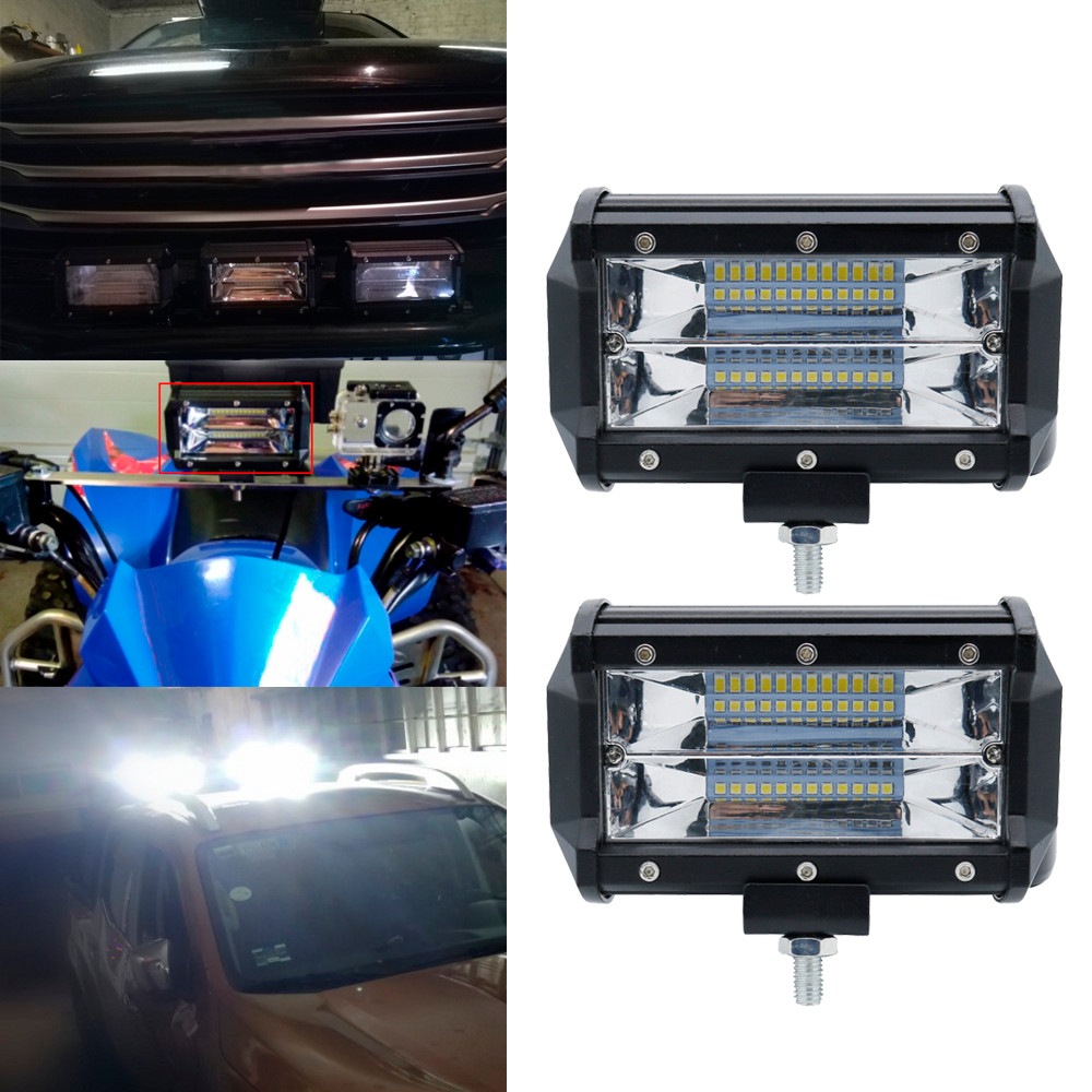 6 inch 72w Car Light Led Bar Work Light Bar Offroad Motorcycle