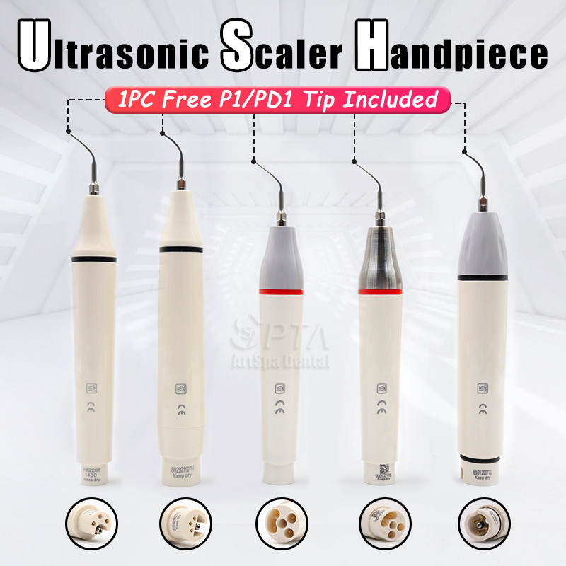 Dental Ultrasonic Scaler Detachable Handpiece  Piezo Tip Free