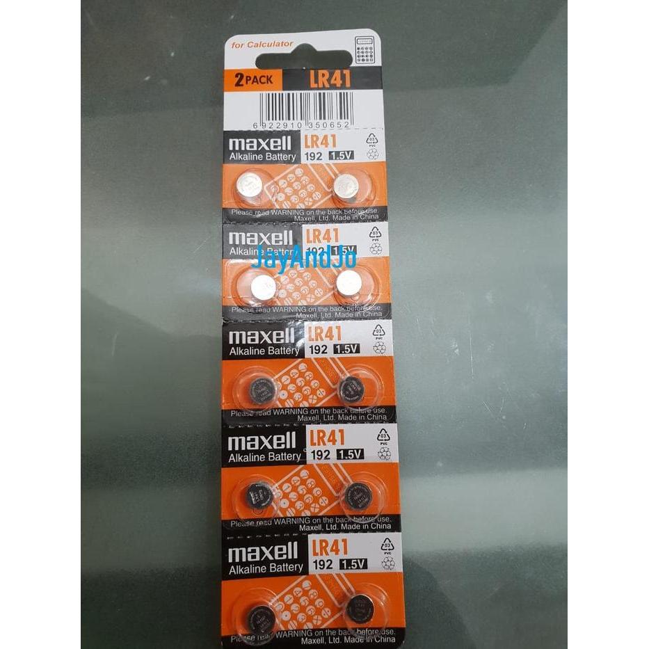 "New" Baterai LR41 - Battery LR41 1.5V