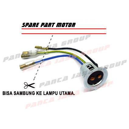 Cop Soket Fiting Lampu Depan Ts 125 Spin 125 R Nr Skywave Spin 125 R N