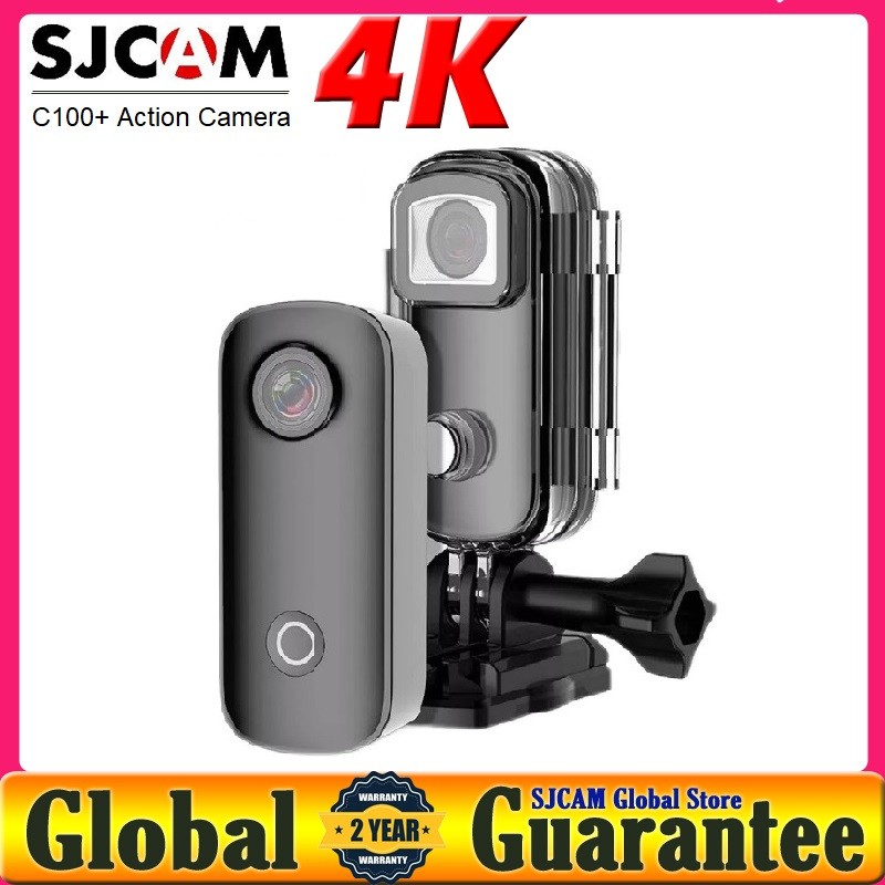 SJCAM C100 / C100Plus Mini Thumb Camera 1080P30FPS / 4K30FPS H.265