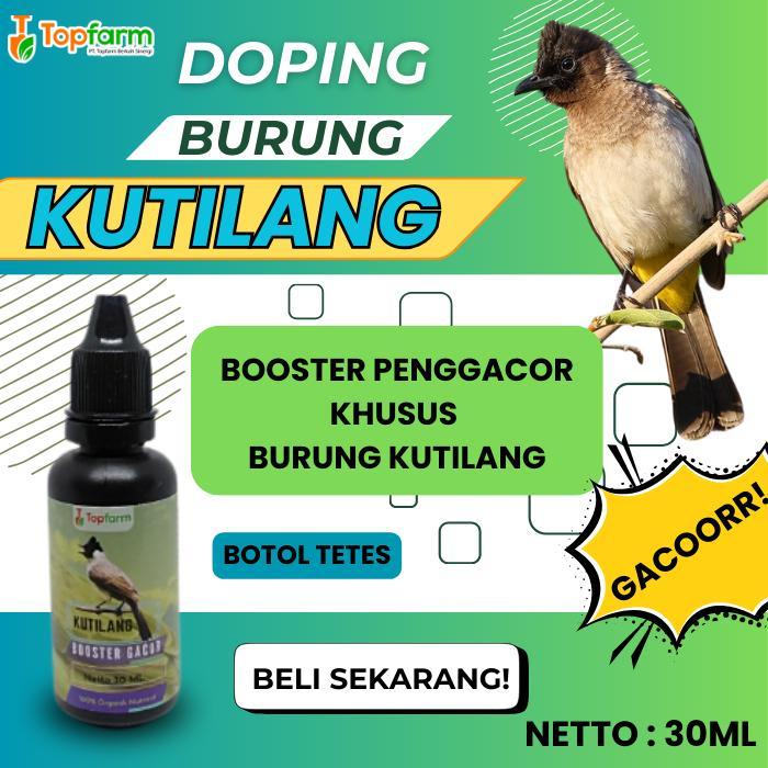 Vitamin Booster Burung Kutilang/ Penggacor Burung Kutilang/ Doping Burung Kutilang Gacor/ Obat Gacor