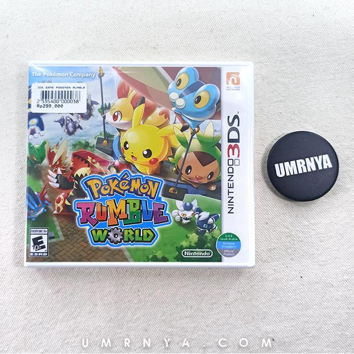 Kaset Pokemon Rumble Game Cartridge Nintendo 3DS 2DS