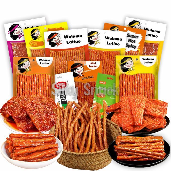 VIRAL [ HALAL ] LATIAO WULAMA SNACK VEGETARIAN / WULAMA LATIAO SPICY