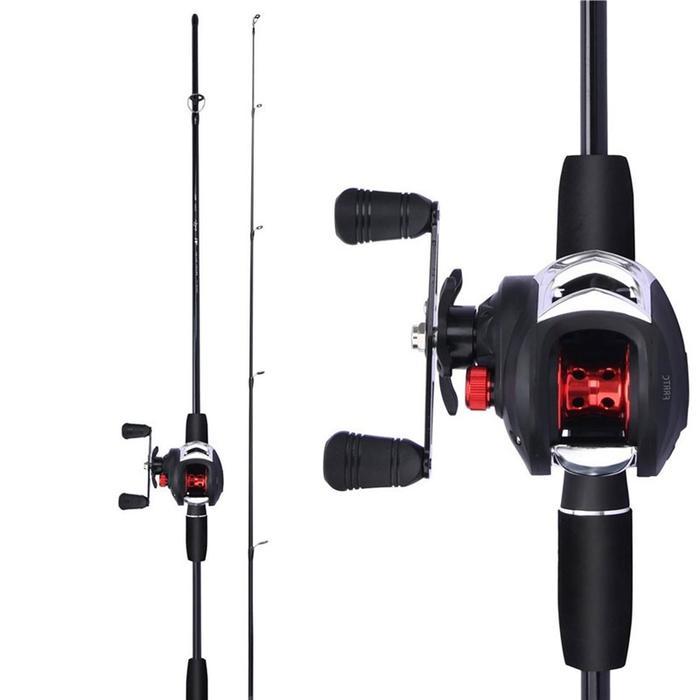 READY LUCKY MAN Joran Pancing Full Set Pancing Casting 1 Set Lengkap Pancing Casting 1 Set Lengkap