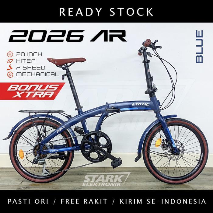 Exotic 2026 AR Sepeda Lipat Folding Bike