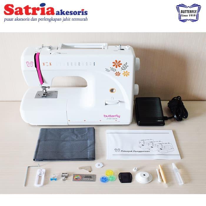 READY Butterfly JH8190S / JH8190S Mesin Jahit Portable