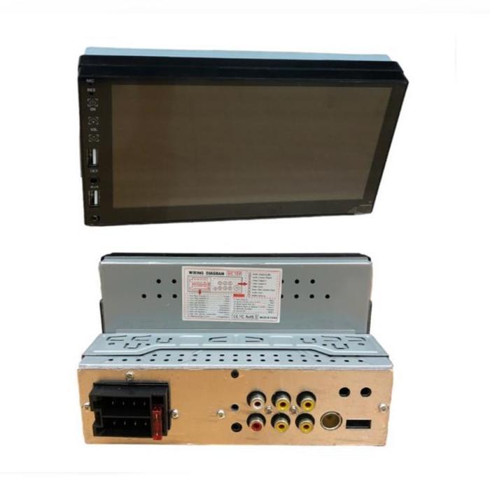 Head Unit 1 Din Mp5 7 Inch Deckless