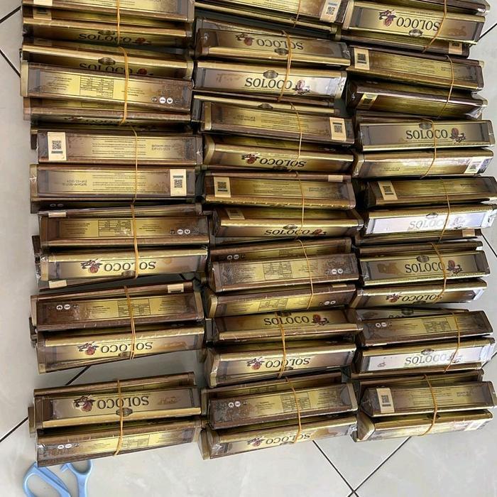 permen coklat soloco_candy_official 1 box isi 12 permen