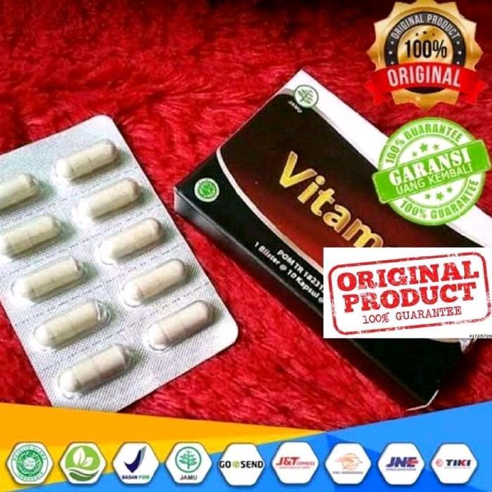 NF-VITAMEL VITAMAL ORIGINAL HERBAL KAPSUL UNTUK NUTRISI MULTIVITAMIN ISI 10 KAPSUL