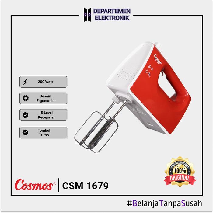 Dijamin Berkualitas Mixer Cosmos Hand Mixer Cm-1679