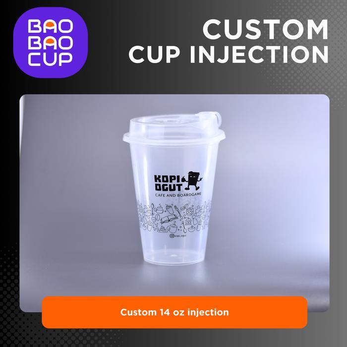 Sablon Cup Pp Injection 14 Oz Best Price