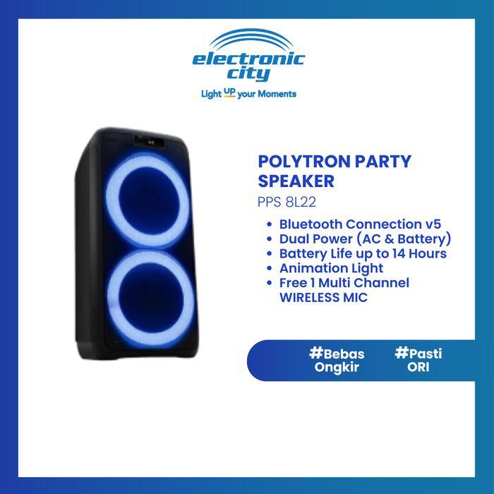 Polytron Party Speaker - PPS 8L22