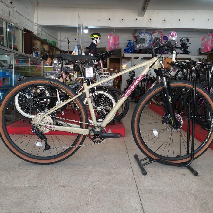 Sepeda Polygon Heist X5 - Cream, Size M