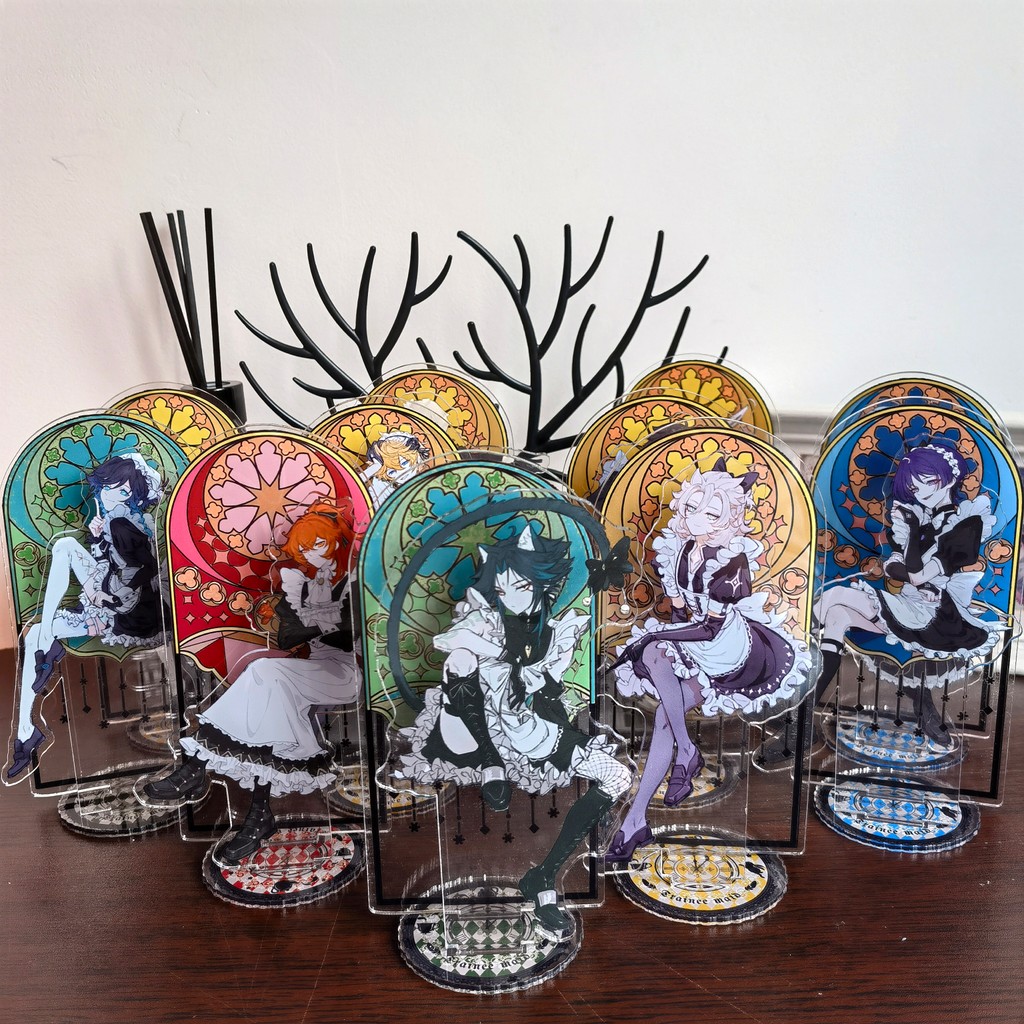 Game Figure XIAO Cyno ZHONGLI Tartaglia Kaedehara Kazuha Stand Acrylic Figure Scaramouche Venti Xiao