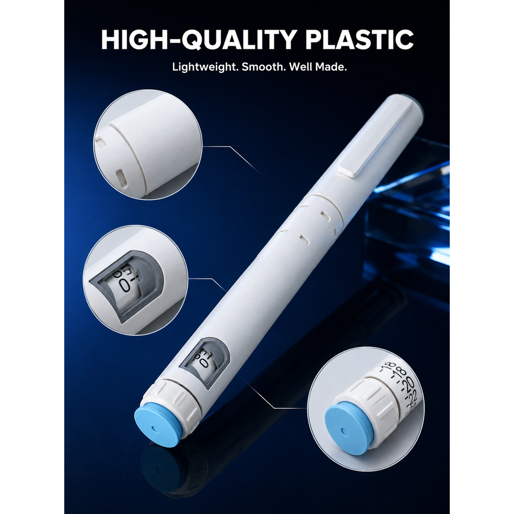 Injector Pen, Insulin Syringe Pen, Syringe Pen Insulin, Insulin Injector Pens, Portable for Outdoor