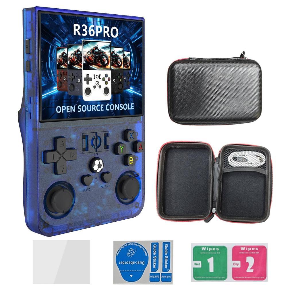 2025 R36S Pro Game Console Retro 128gb Consola R36s R36 S R36h Rs36s K36 Konsole Consolle Jeux