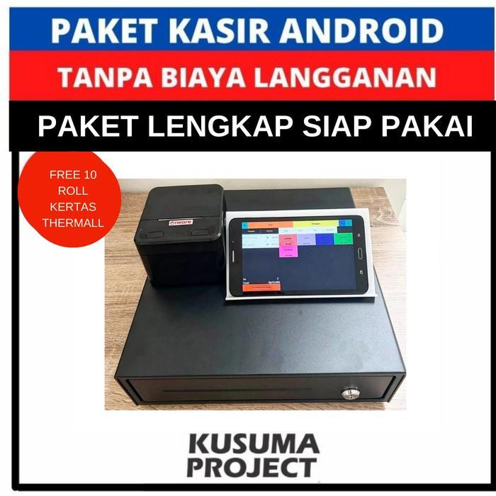 Kasir Android / Paket Mesin Kasir Android Untuk Restoran tab Samsung
