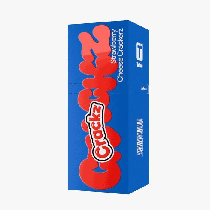 UA CRACKZ V1 60ML STRAWBERRY CHEESE CRACKERZ BY TETRA X VON
