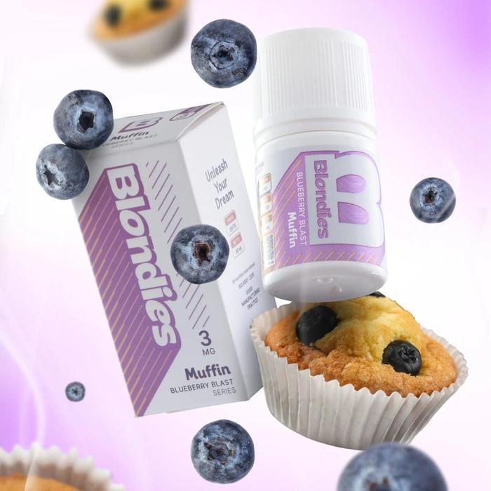 UA BLONDIES V3 60ML BLUEBERRY CHEESE CREAM BAKE 3MG 6MG