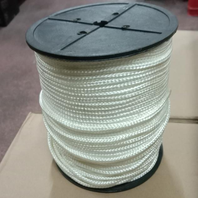 new tali tambang nylon 4mm roll ( tambang nyilon 4mm putih )