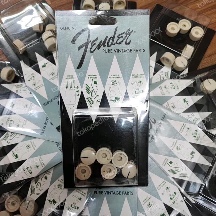 Fender Vintage Knob Original Knob Ampli Knob Gitar