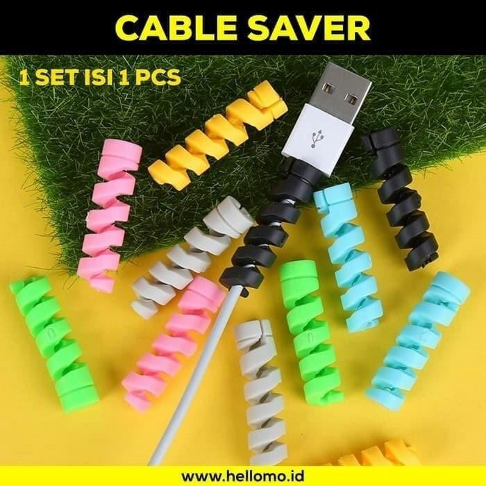 protector pelindung kabel cable charger earphone iphone ipad macbook [tahan lama]