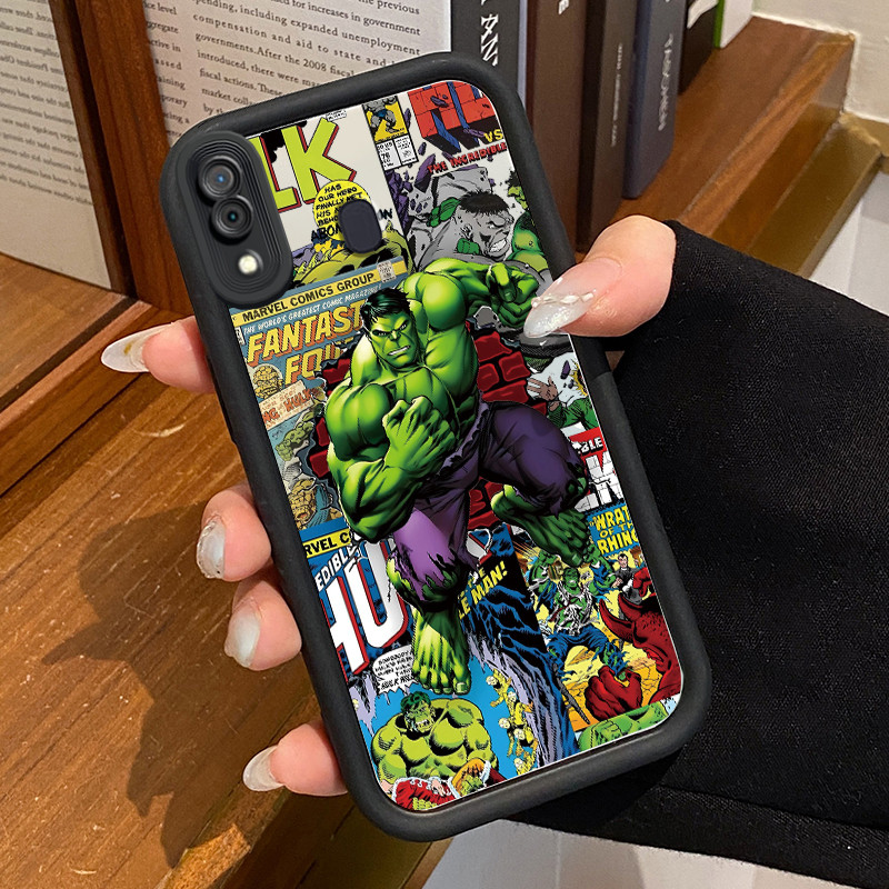 Casing Hp Samsung Galaxy A30 A20 M10s Case HP Casing pola Varian Hijau Kesing Kasing cermin Cesing S