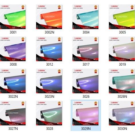 Sticker Magic Candy Derek 50Cm (Rol)