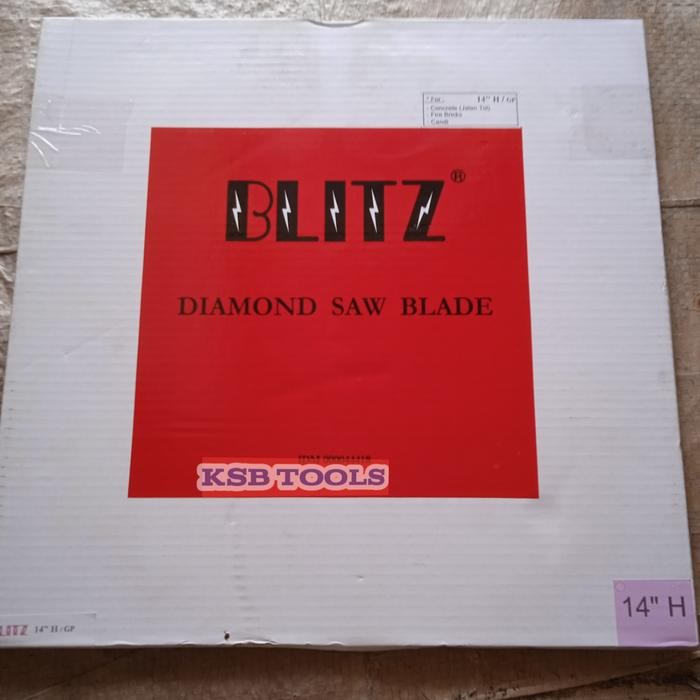 Pisau potong beton Blitz 20 inch pisau potong aspal