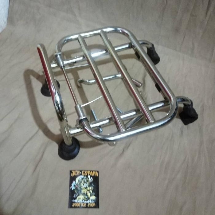 Front Rack Vespa Px Exlusive Excel Super Dll Aksesoris Vespa Clasik