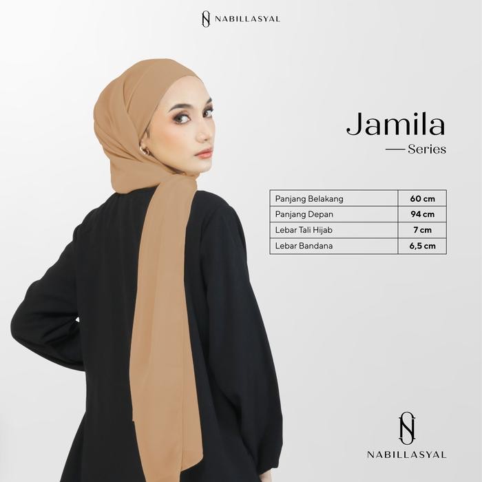 tvkj- Nabillasyal Hijab Pashmina Melayu Pashmina Semi-Instant Jamila Series