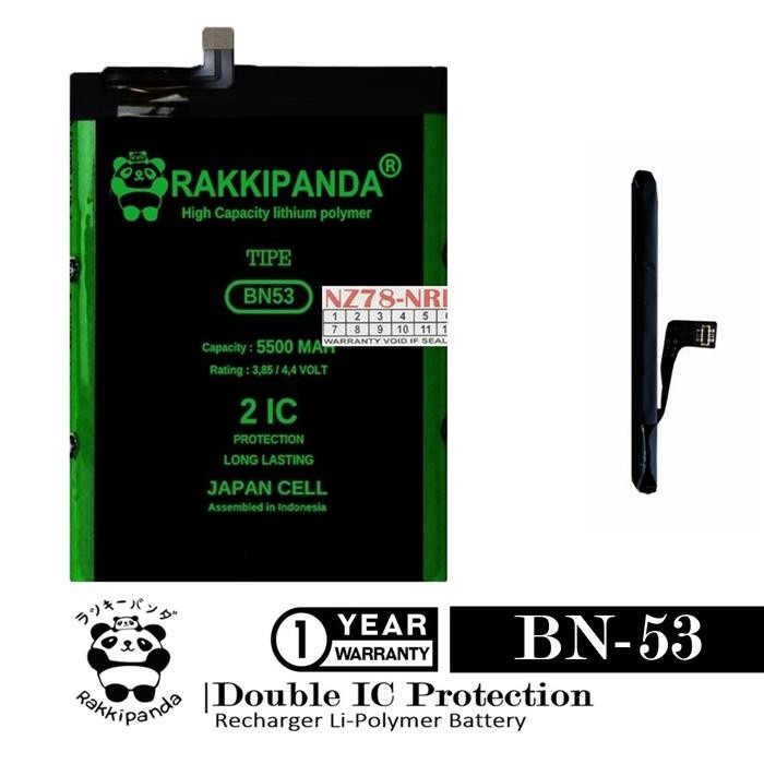 Baterai Xiaomi Redmi Note 9 PRO Note 10 PRO BN53 Double IC Protection