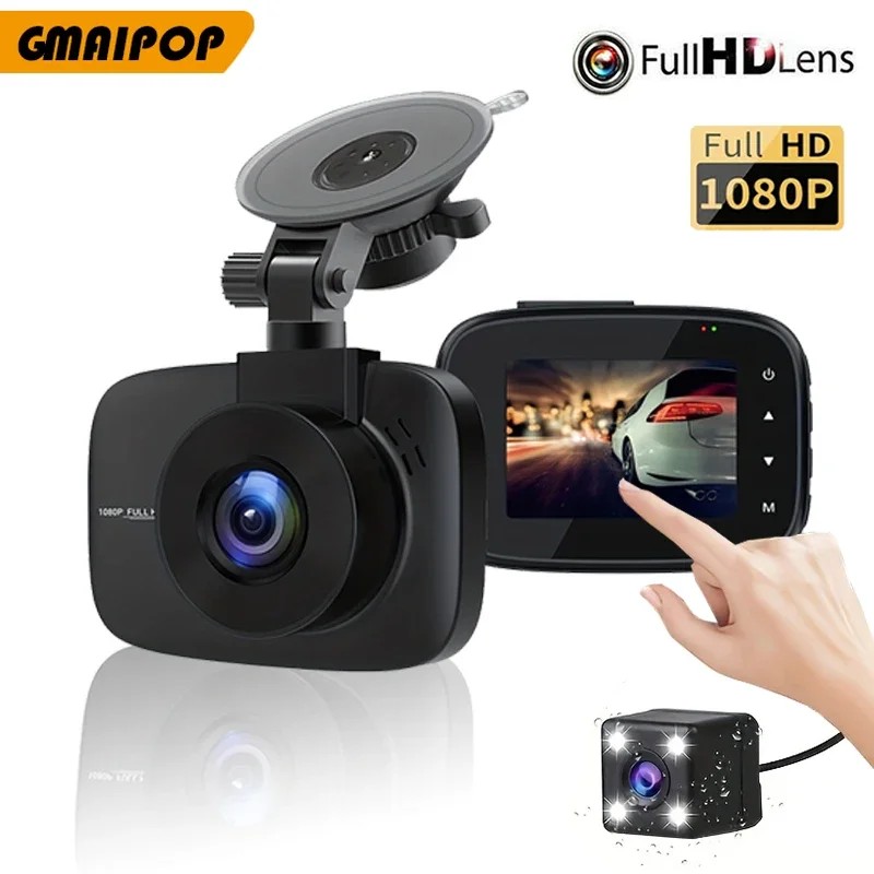 4'' Mini Car DVR Front And Rear Camera Car Video Recorder Vehicle
