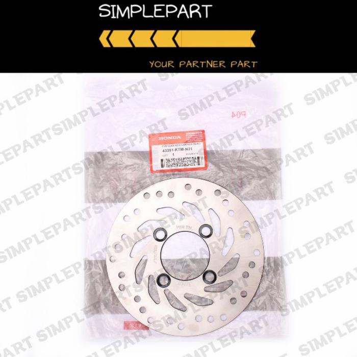 piringan belakang Supra x 125 cakram belakang Supra x 125