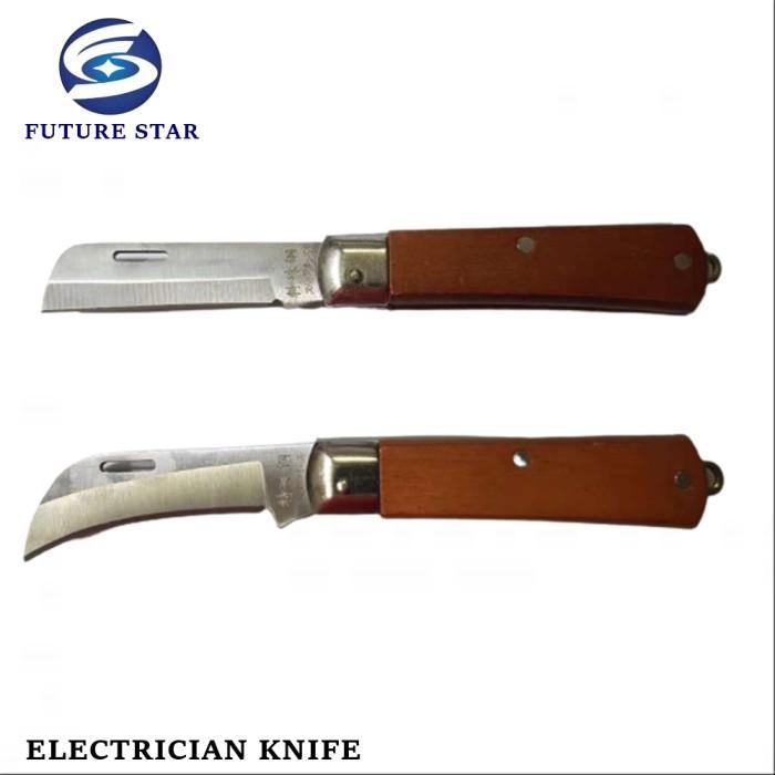 Pisau Kabel Bengkok Lurus 8" Import / Pisau Kupas Kabel Lurus Bengkok - Lurus