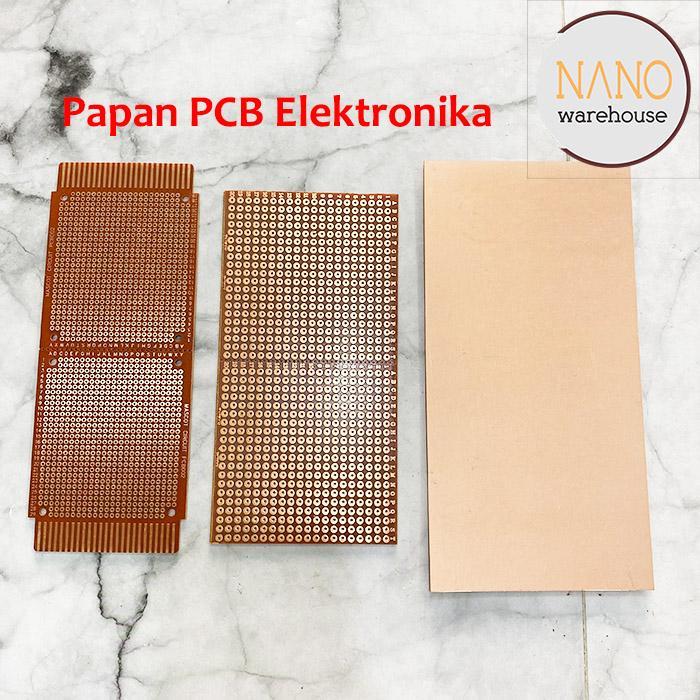 Papan PCB Bolong Lobang Polos IC / PCB Board Dot Matrix Circuit