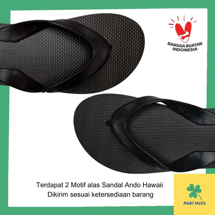 Sandal Jepit Pria Ando Hawaii - Sendal Jepit Pria Pantai