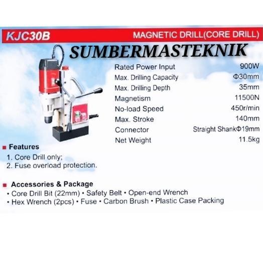 Bor Magnet Bor Jetbroach Dck Kjc30 Magnetic Drill Dck Kjc 30 Jetbroad
