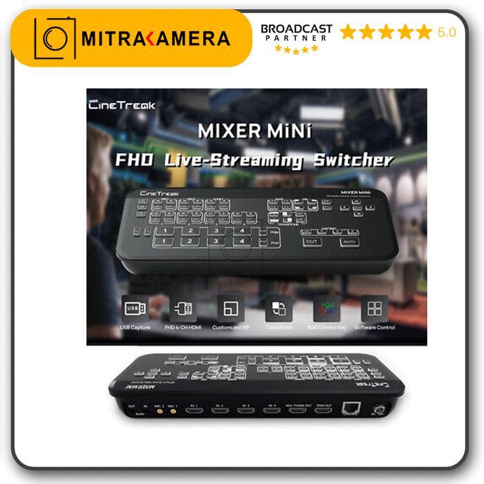 Cinetreak Mixer Mini Hdmi Fhd Live Video Streaming Switcher