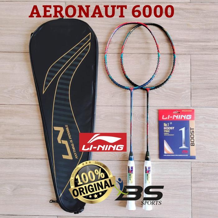RAKET BADMINTON LINING AERONAUT 6000 COMBAT 6000C Best Quality