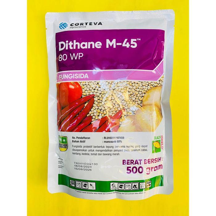 Dithane M-45 80Wp Fungisida Protektif Pengendali Jamur Isi 500G Dr Corteva