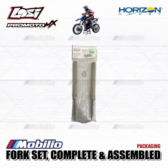 Losi Part #Los263002 Fork Set Complete & Assembled For Rc Losi Promoto Mx Motorcycle